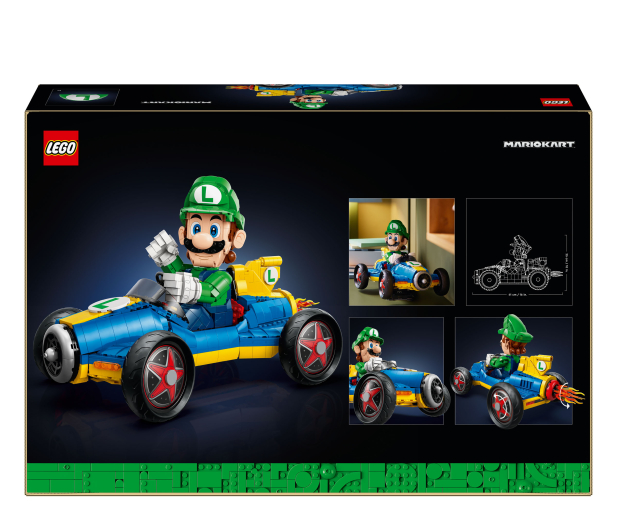 LEGO SUPER MARIO 72050 Mario Kart™ — Luigi i Mach 8 - 1529852 - zdjęcie 4